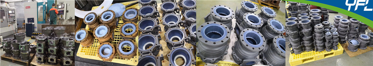 FEP PFA ball valves production