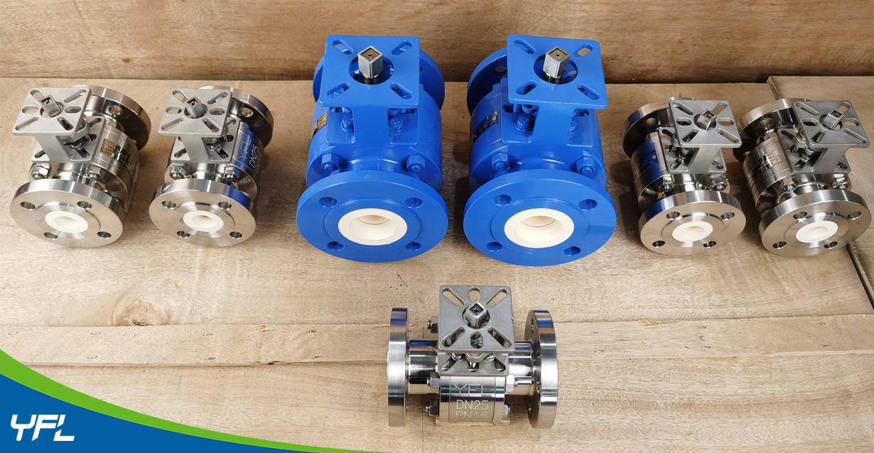 Abrasion resistant ceramic V-port ball valves for mining slurry