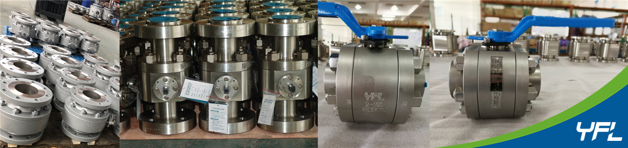 YFL F53 Forged steel floating ball valves
