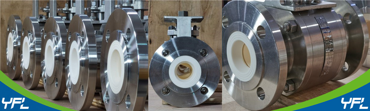 YFL Wear Resistant and Anti-corrosive ceramic V-shape ball valves for abrasive mining slurry