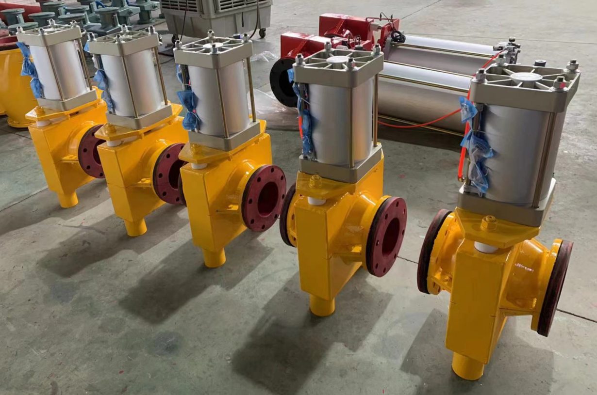 pinch valves for mining slurry