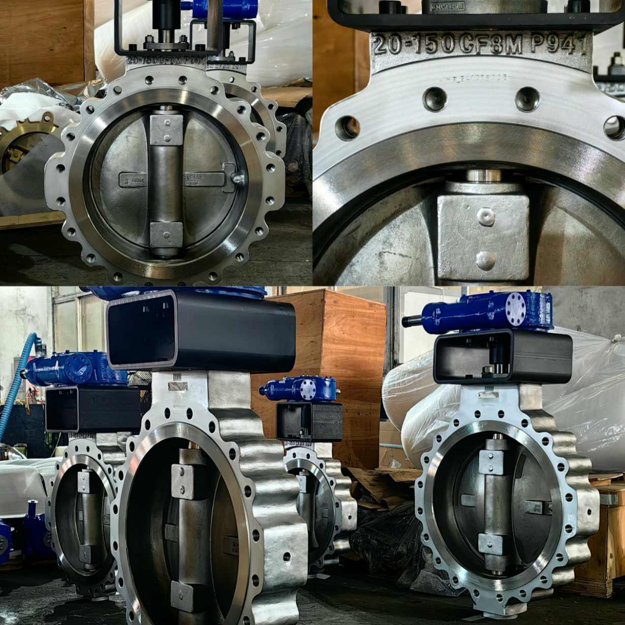 high performance double eccentric butterfly valves