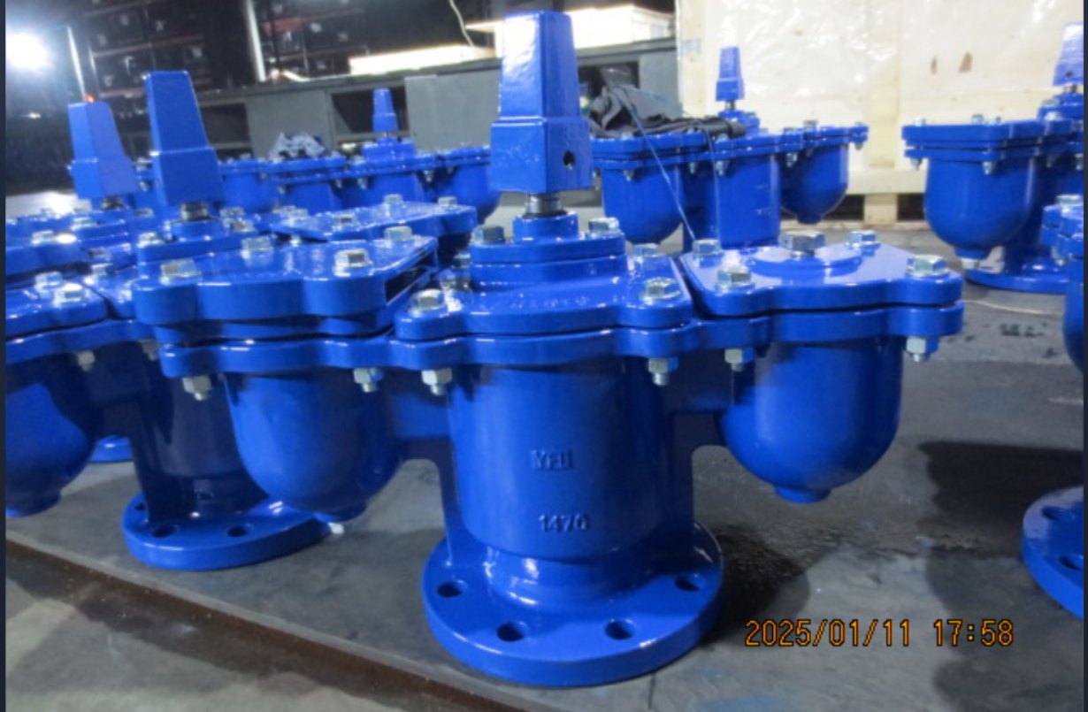 double orifice air valves