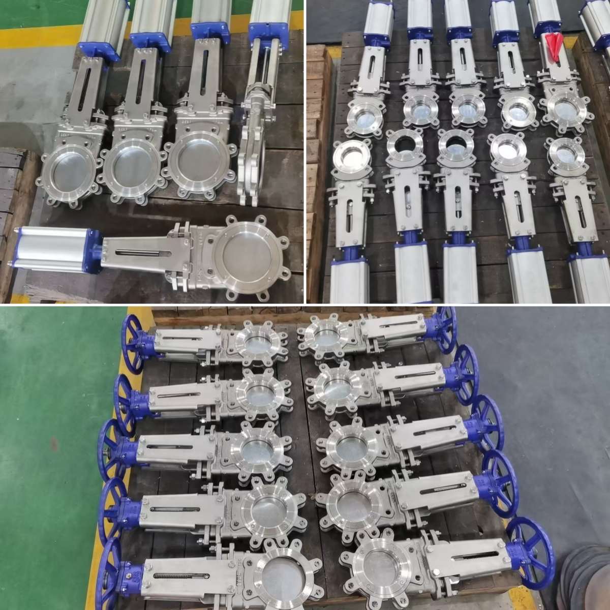 lugged type metal seat knife gate valves